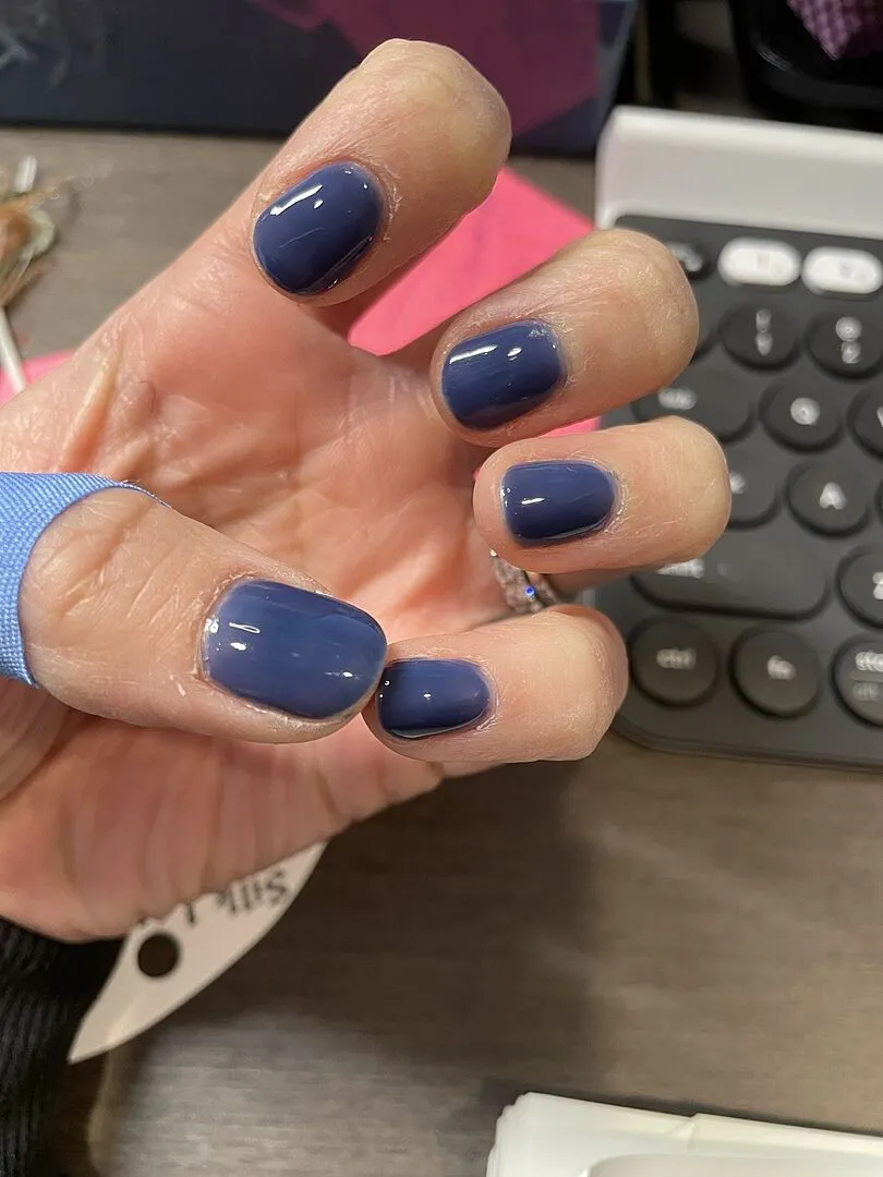 Cirque Colors Navy Jelly nagellack mörkblå jelly