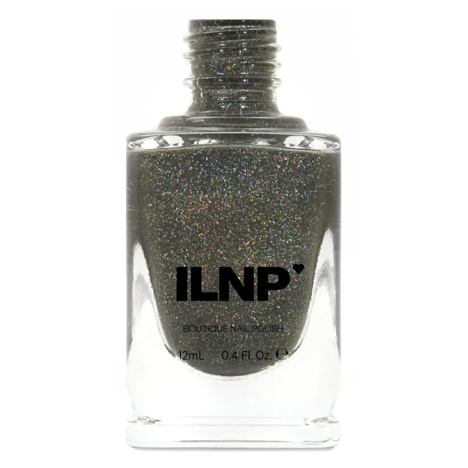 ILNP Alexander nagellack olivgrön holografisk