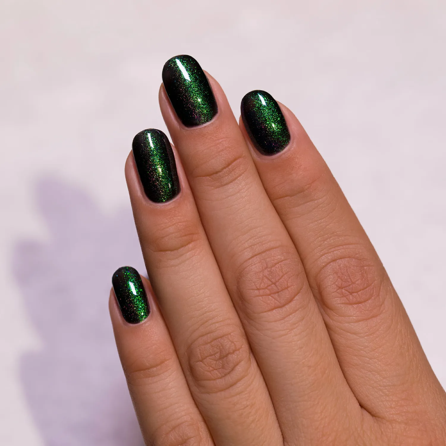 ILNP Salem nagellack jelly grön-röd skimmer