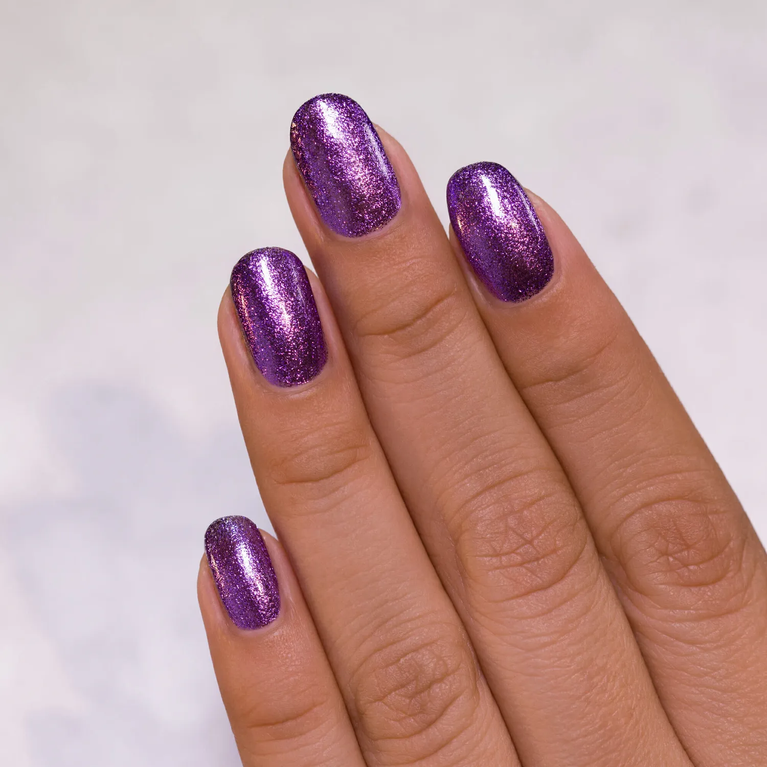 ILNP Hi-Fi nagellack metalliskt klarlila