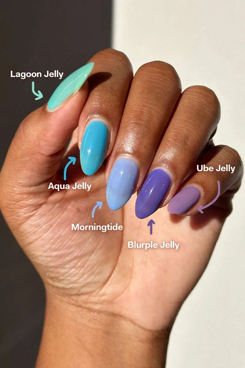 Cirque Colors Blurple Jelly nagellack blå-lila jelly
