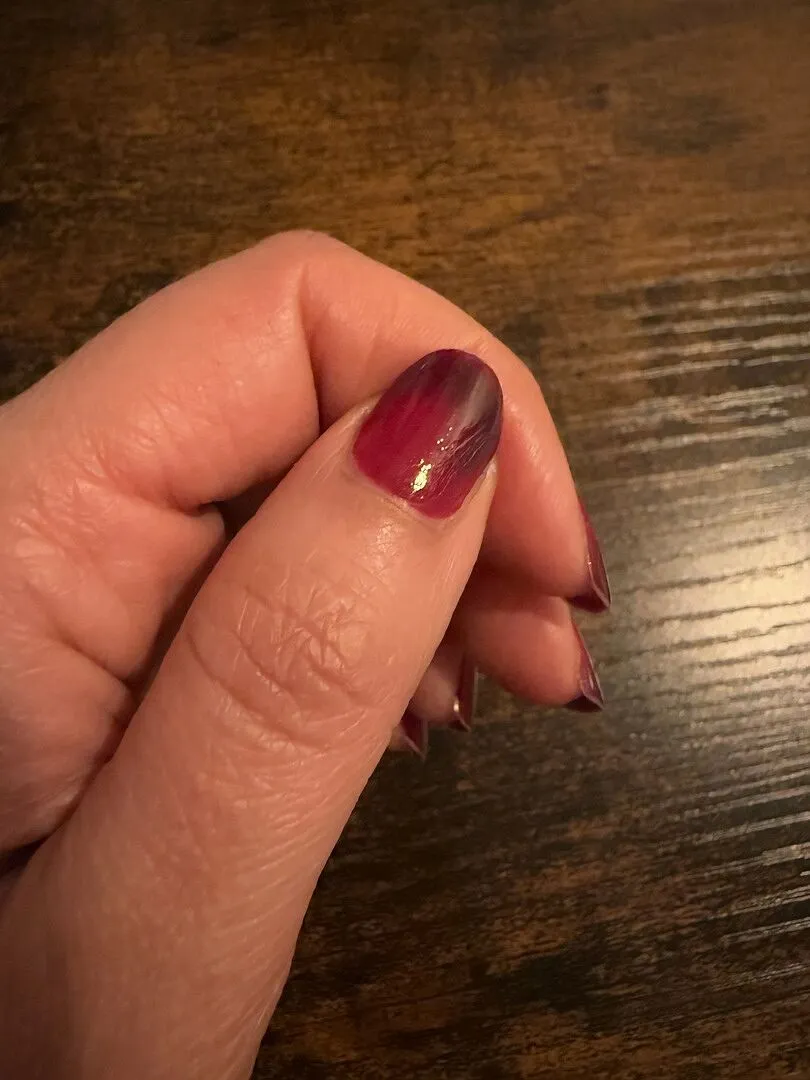 Cirque Colors Rothko Red nagellack thermal kall-varm