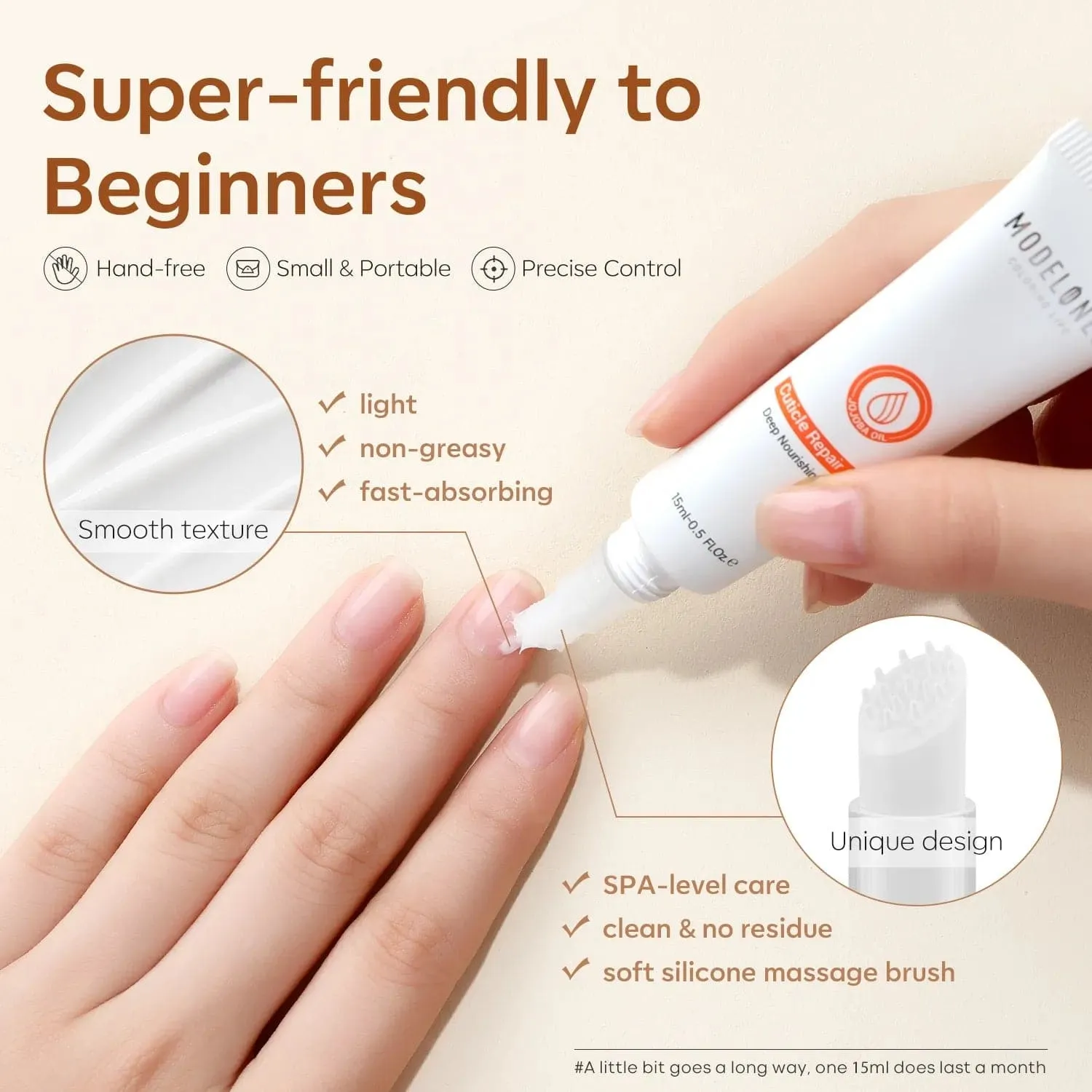 modelones Cuticle Repair Cream nagelbandscreme 15 ml