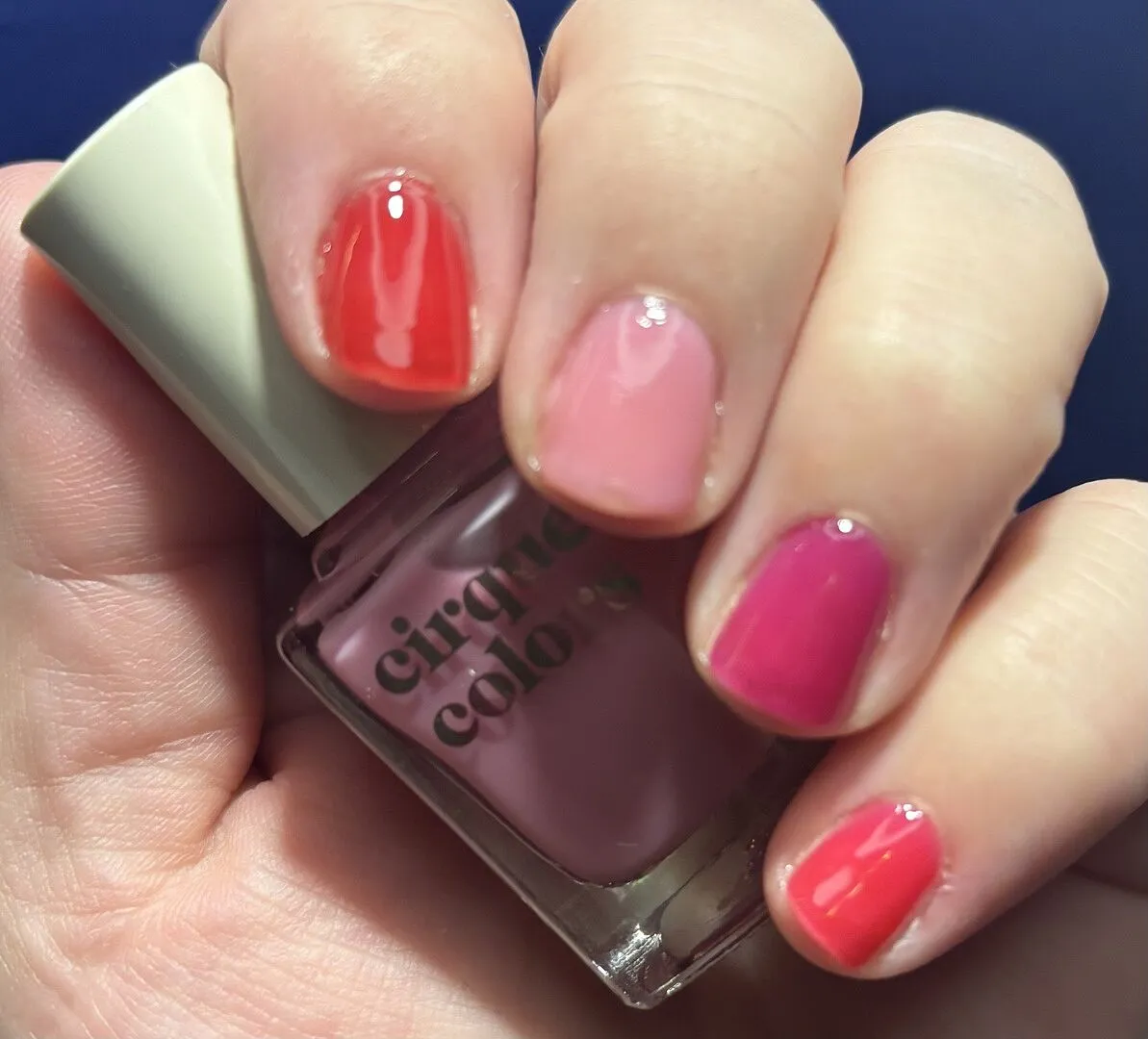 Cirque Colors Pink Lady Jelly nagellack rosa