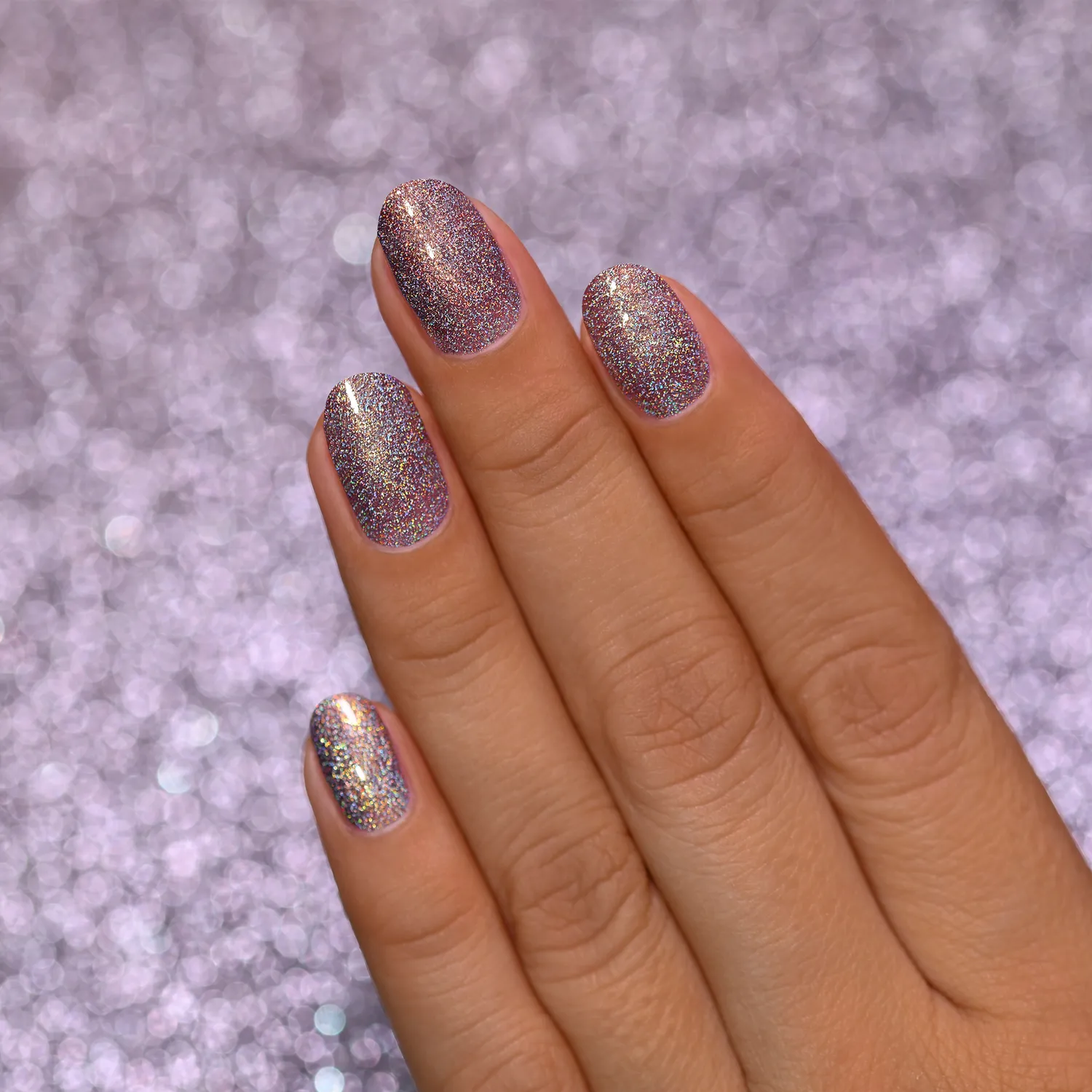 ILNP At Midnight Eve nagellack lila holo