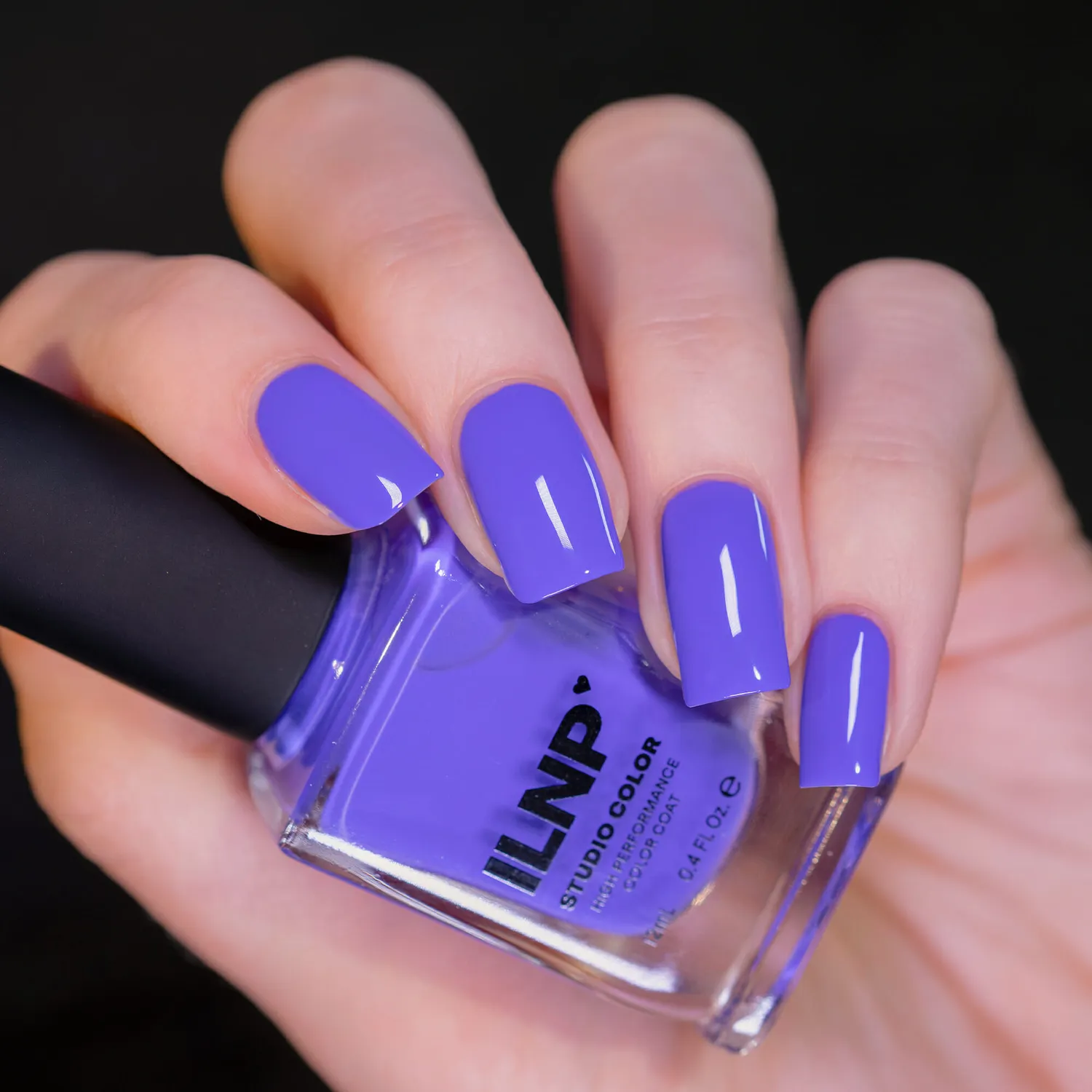 ILNP Arcade Hi-Score nagellack blåviolett kräm