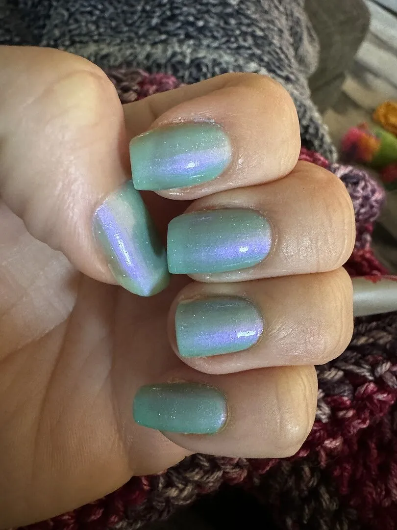 Cirque Colors Paradiso nagellack mintgrön shimmer