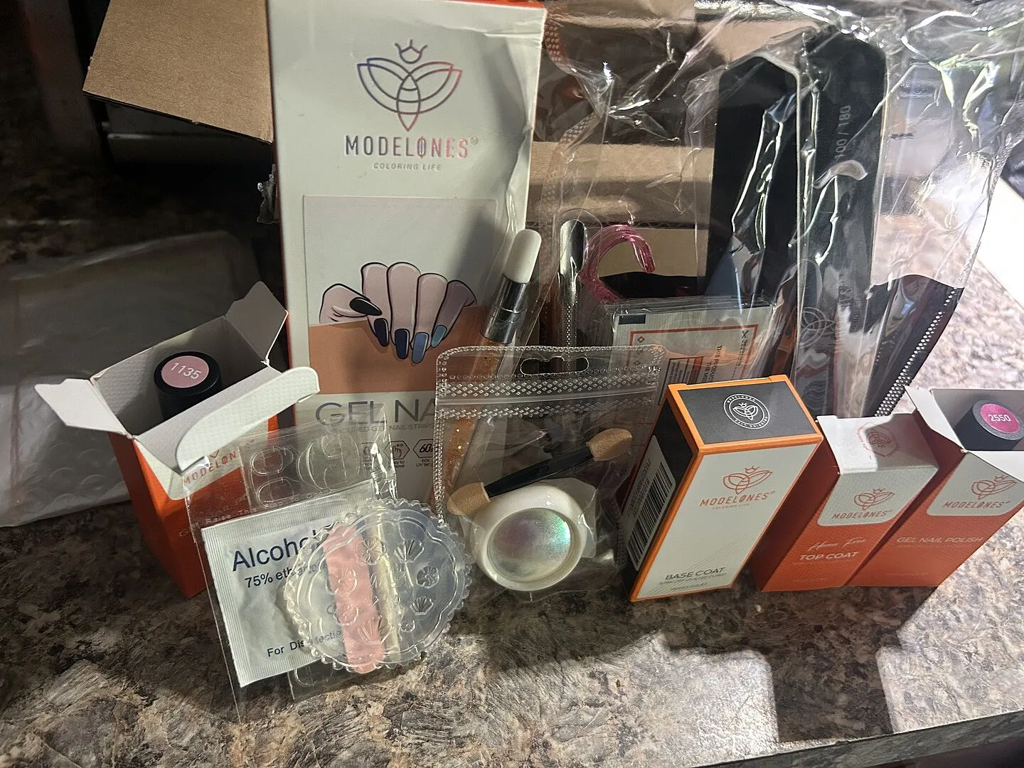Modelones Mystery Lucky Bag nagellacksset 10 delar överraskning