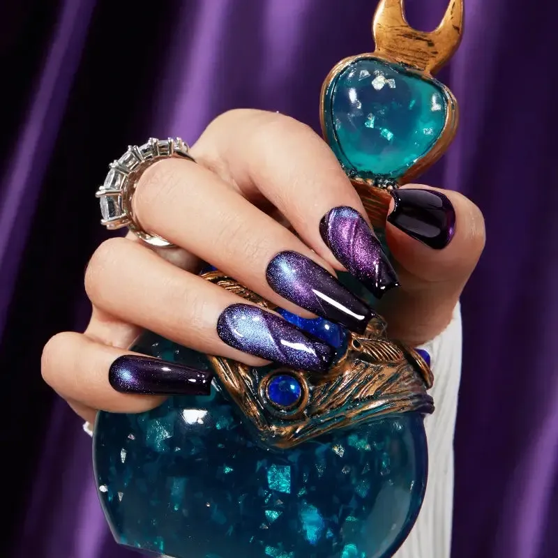 Modelones Wanna See U gelpolish cat eye lila 15 ml