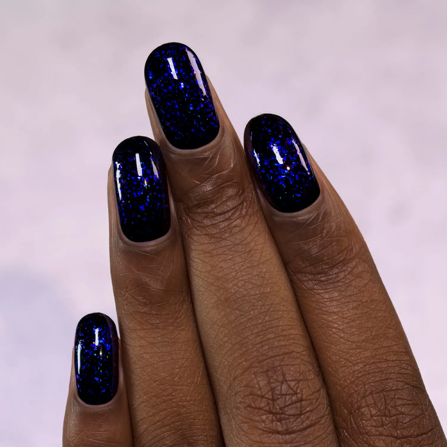ILNP Spaced Out nagellack topper blå-lila skifte