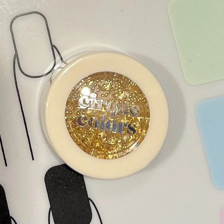 Cirque Colors Celestial Charms nageldekorationer guld silver