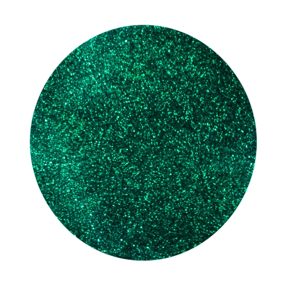 Iz Beauty Green nagelglitter grön fin 6 g