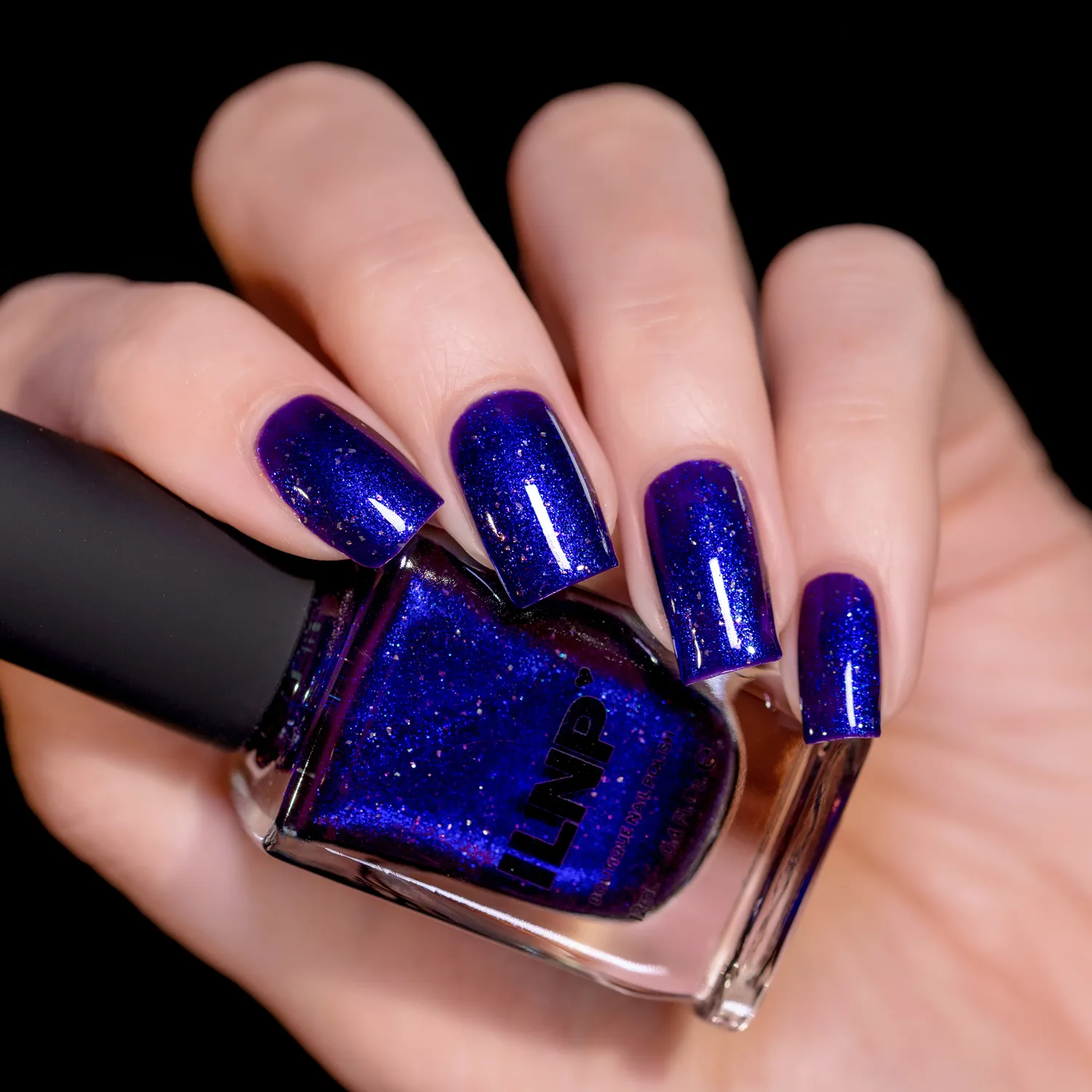 ILNP Moonlit Abracadabra nagellack indigo guld
