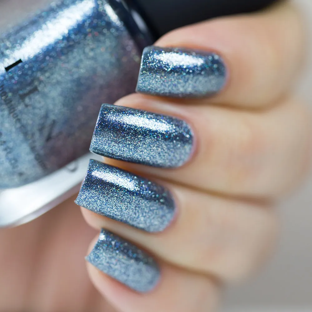 ILNP Ultra Metallic Arctic Lights nagellack isblå
