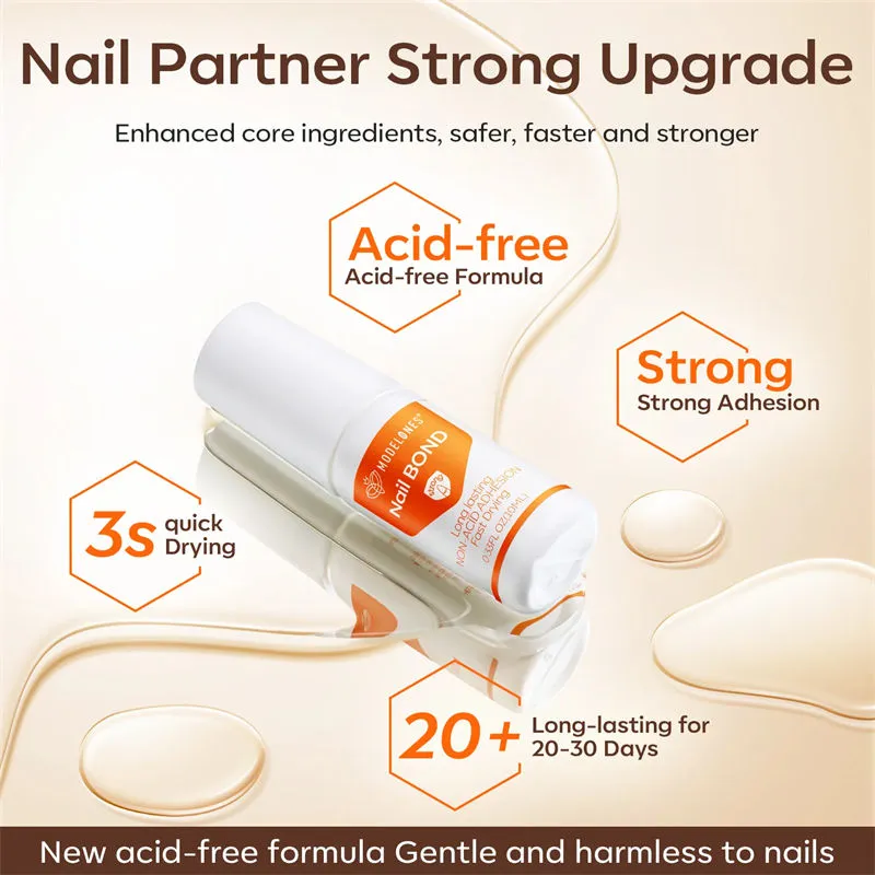 modelones Nail Bond nagellim för lösnaglar