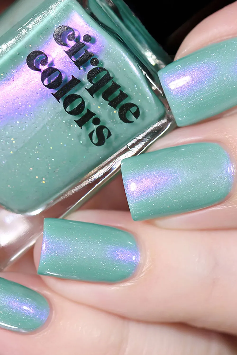 Cirque Colors Paradiso nagellack mintgrön shimmer