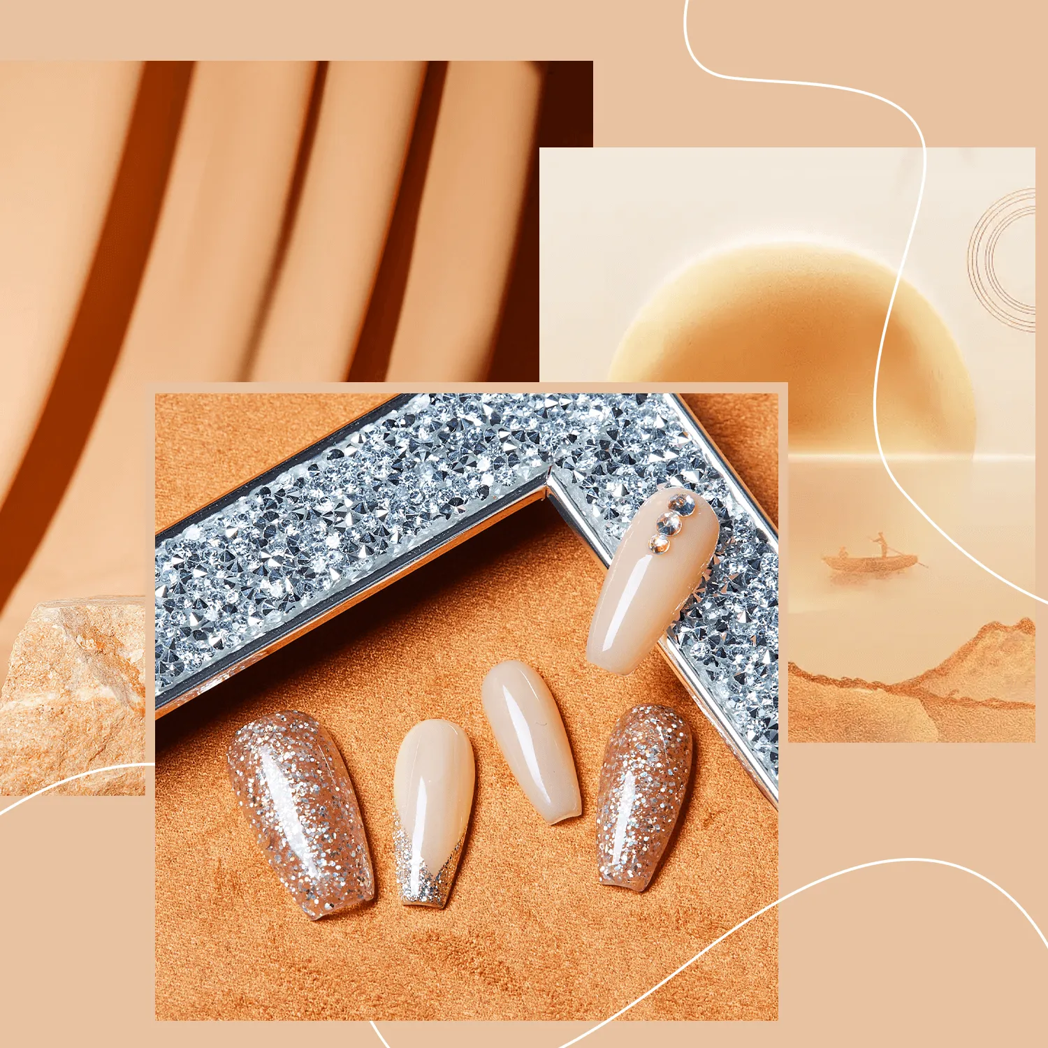 Modelones Poly Nail Gel Natural Beauty polygel 15g nude