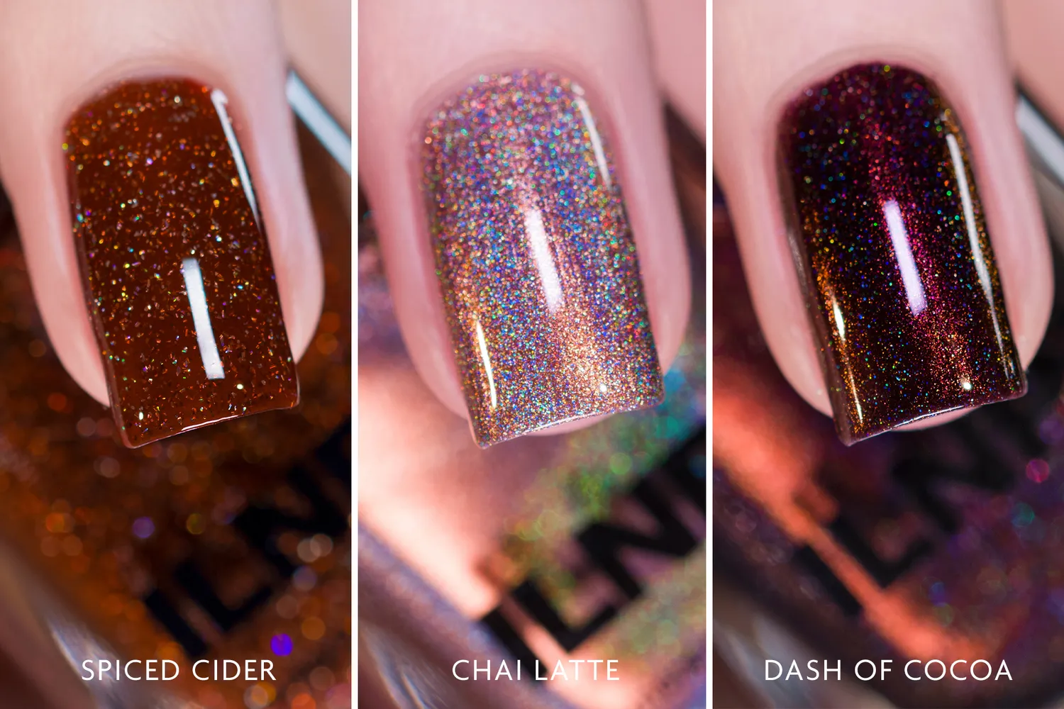 ILNP Warm Winter Bundle nagellackset 3-pack varm