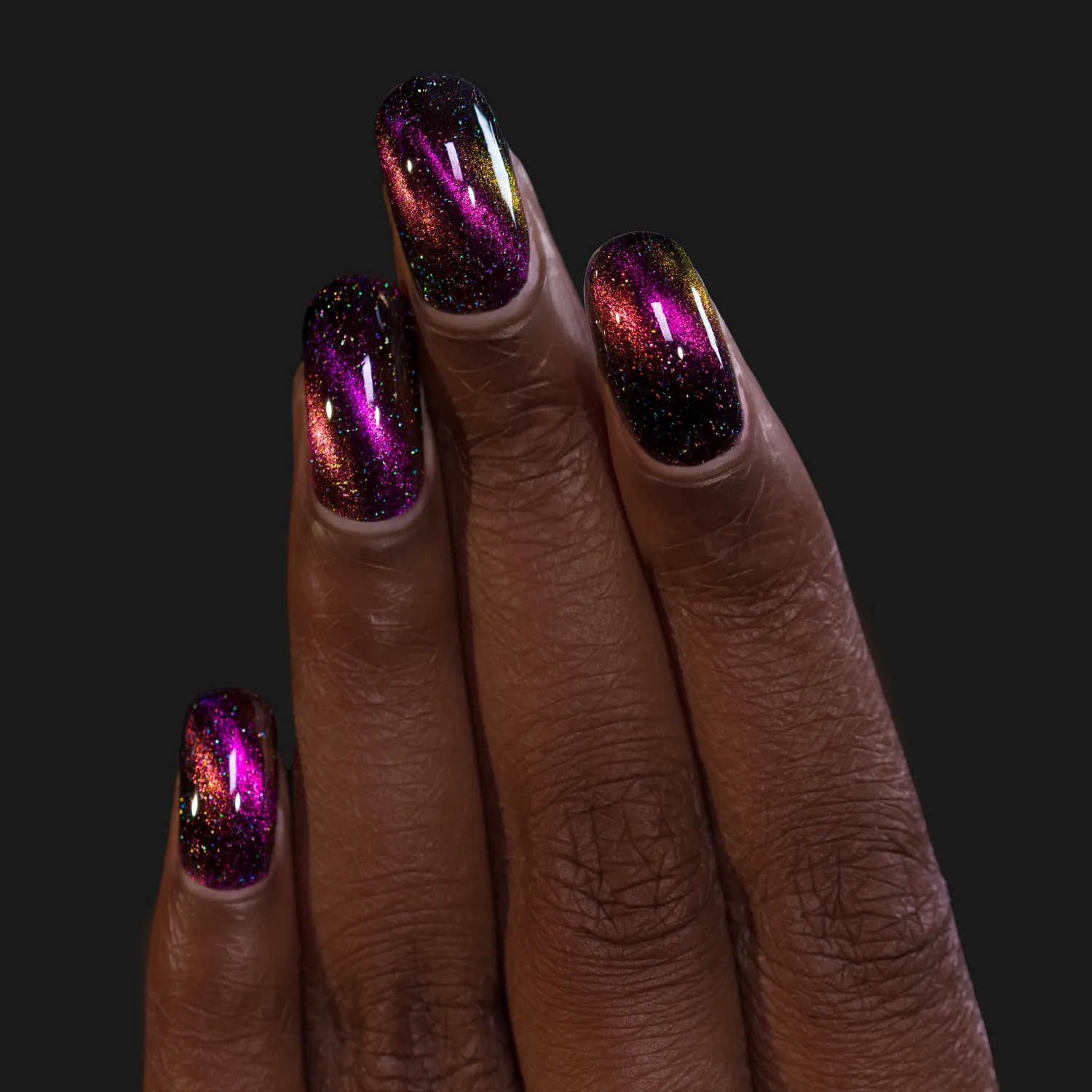 ILNP Nightlife Jet Setter nagellack magnetisk svart rosa