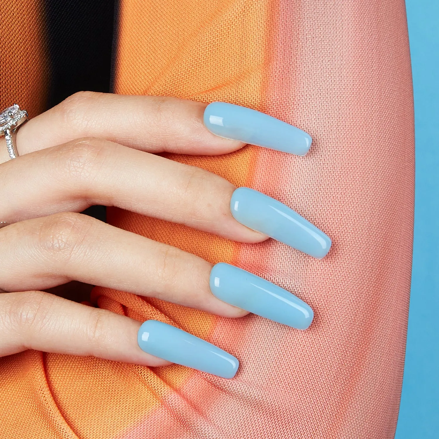 Modelones Poly Gel polygel baby blue 15 g ljusblå