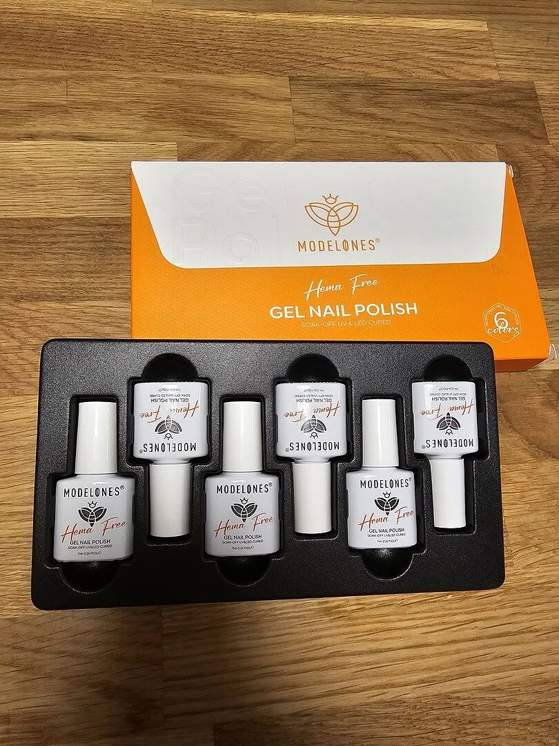 Modelones Sugarcoat gellack 6-pack jelly rosa HEMA-fri