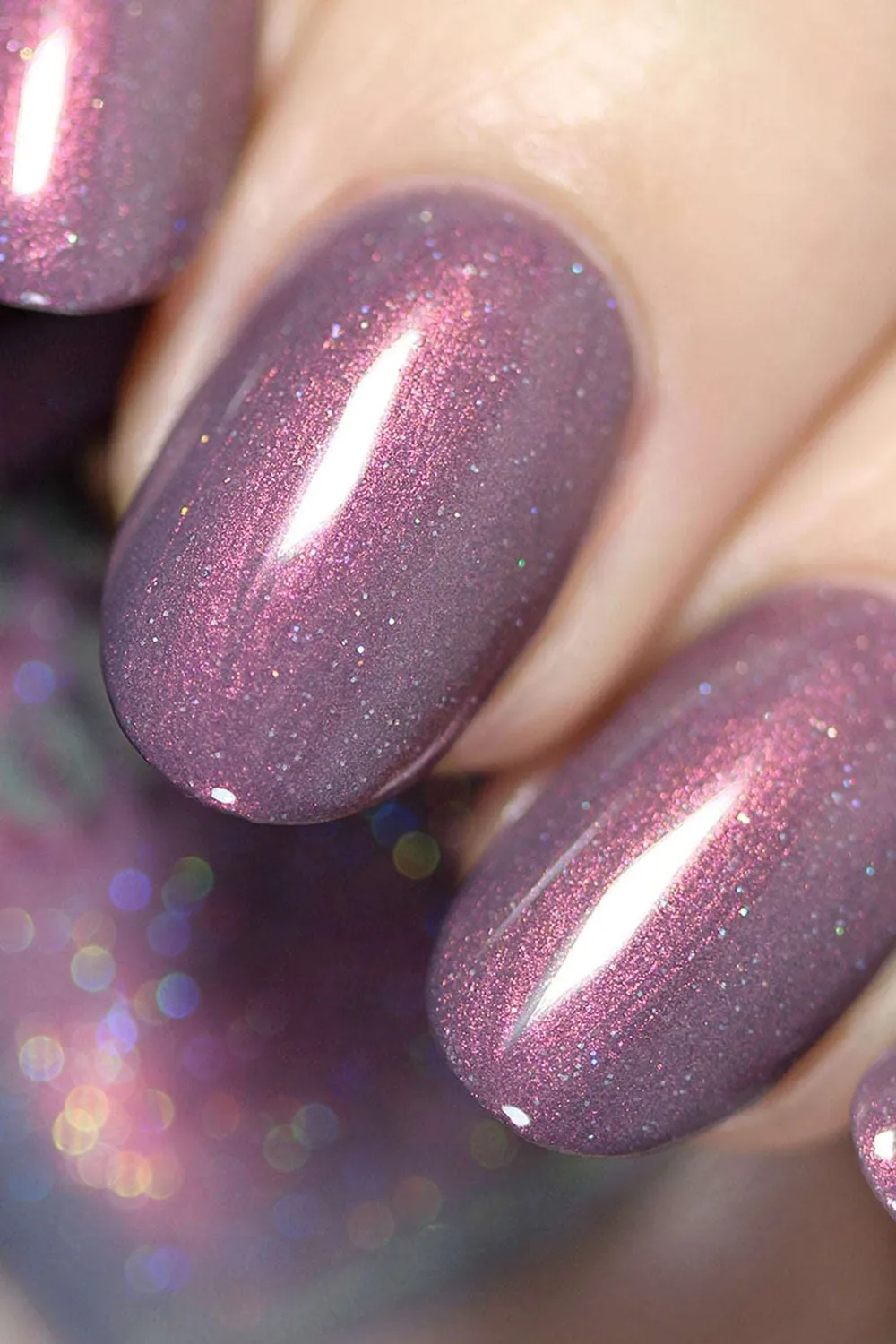 Cirque Colors Earthen nagellack brunt shimmer röd
