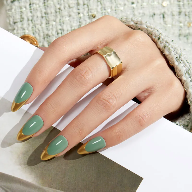 Modelones Inspire Gel gellack Soft Olive 15 ml krämgrön