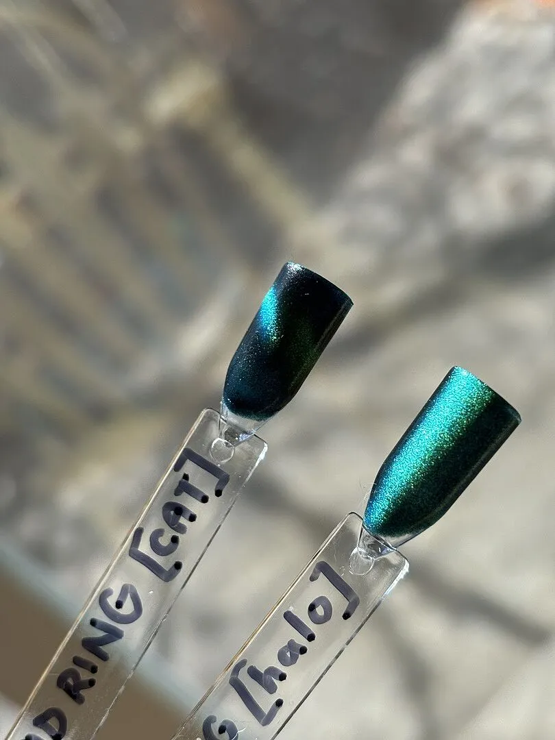 Cirque Colors Mood Ring nagellack magnetisk teal multikrom