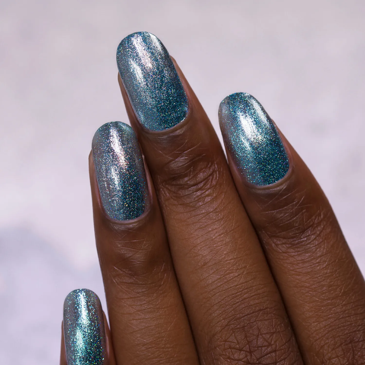 ILNP New Day nagellack isblå metallic