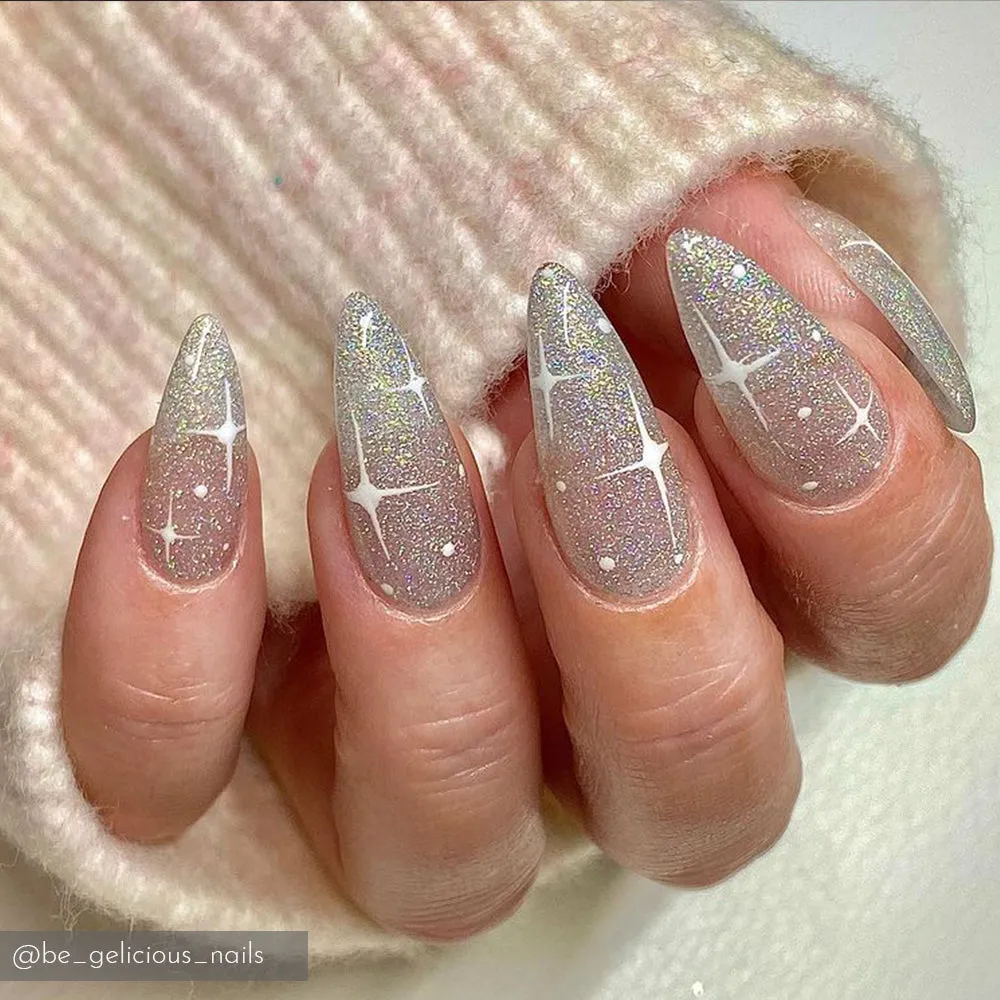 Iz Beauty GEL&GO First Frost GG1091 gellack 12ml glitter