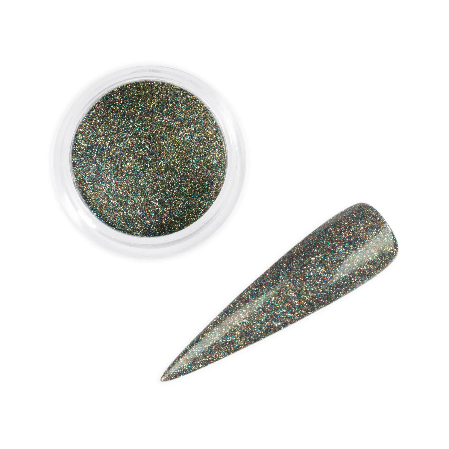 Iz Beauty Colourful nagelglitter 6g extra fint multi