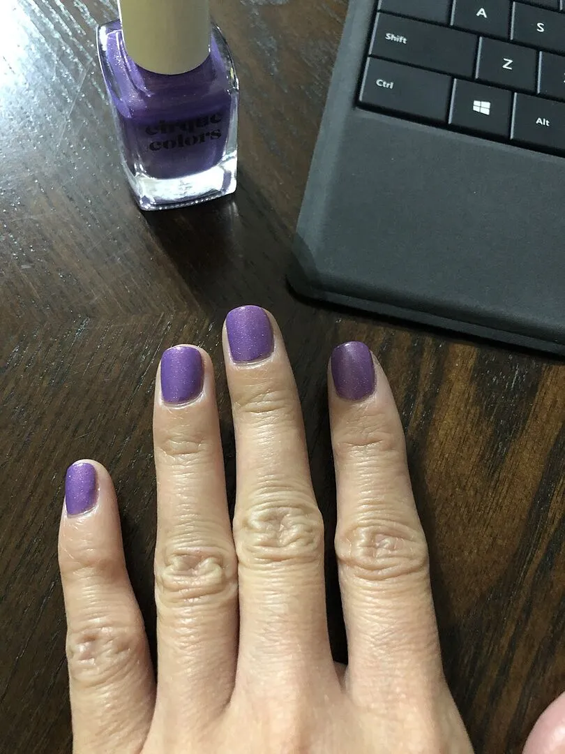 Cirque Colors Sol thermal nagellack lila-rosa