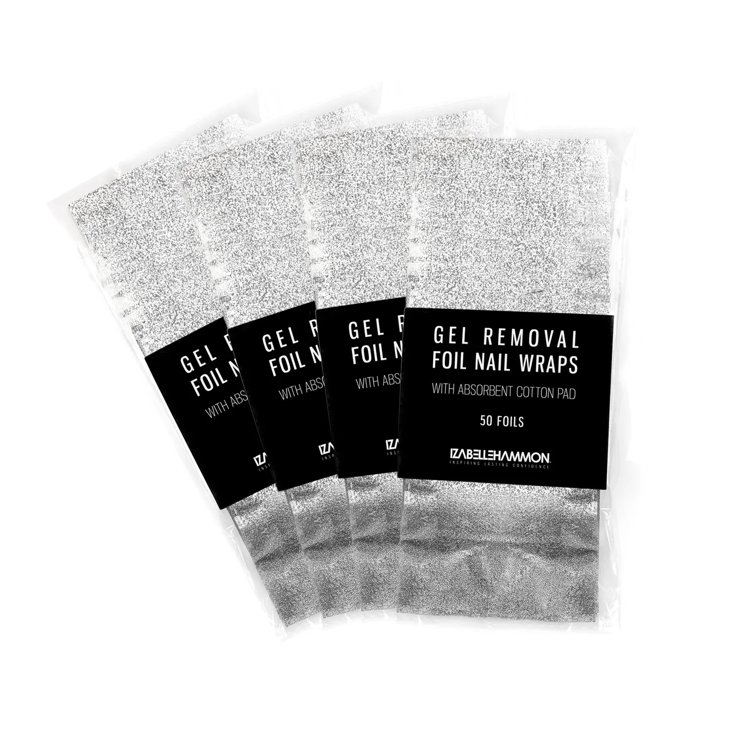 Iz Beauty Soak Off Wraps nagelfolie 50 folier