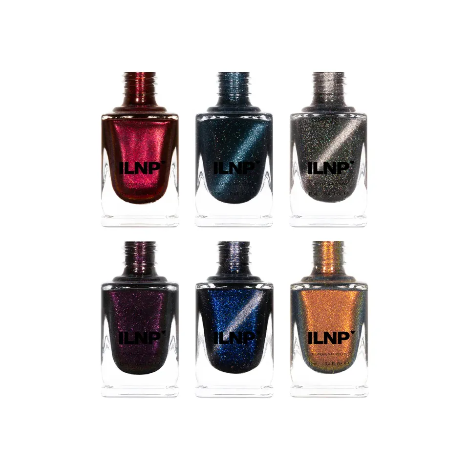 ILNP Coven nagellack set 6-pack mörka skiftande