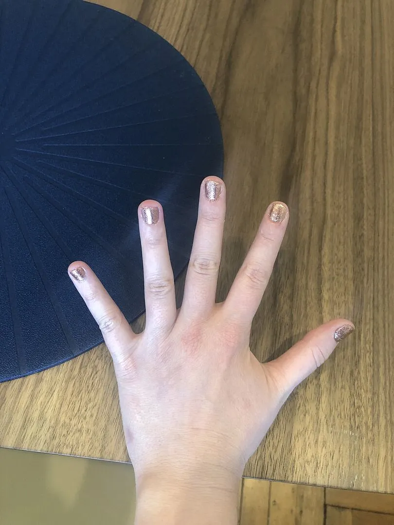 Cirque Colors Halcyon nagellack metalliskt roséguld