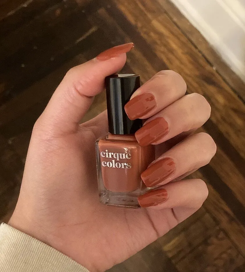 Cirque Colors Bowery nagellack – bränd orange kräm