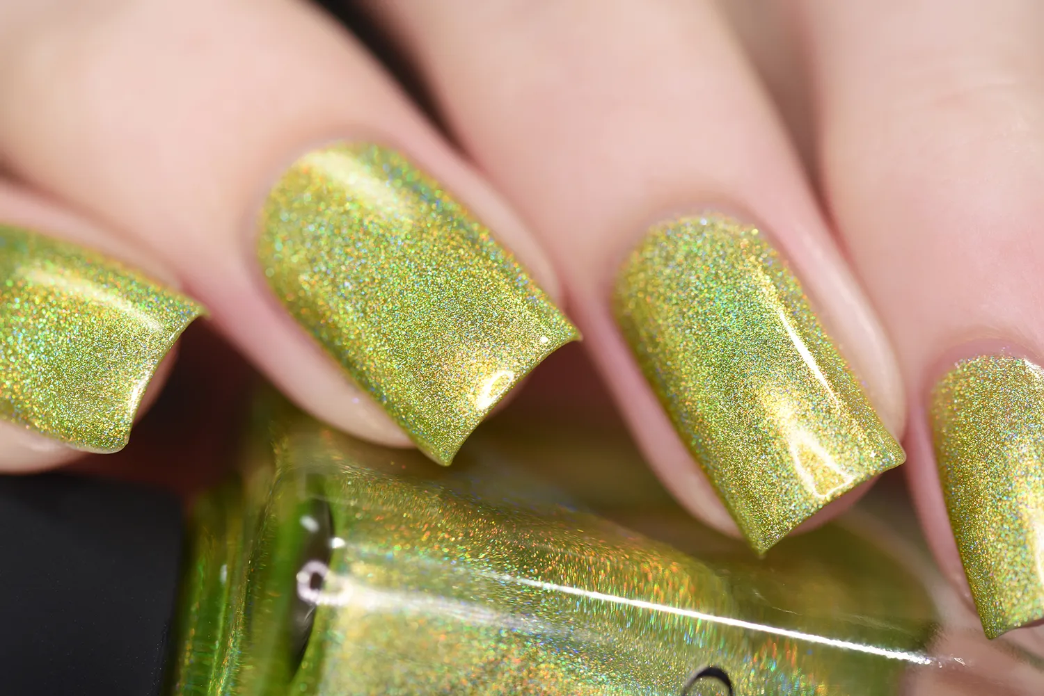 ILNP Sundance nagellack gult holografiskt