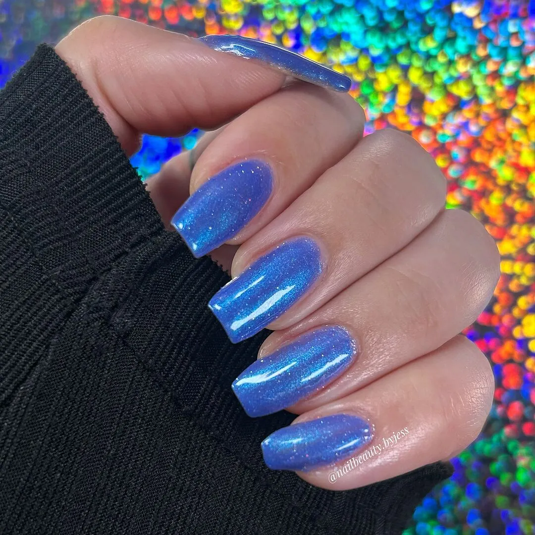 Cirque Colors Nocturne nagellack mörkblått skimmer