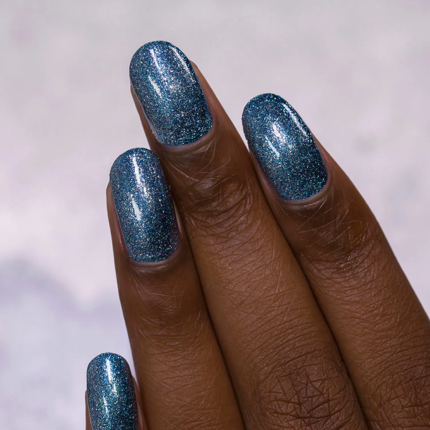 ILNP Ultra Metallic Arctic Lights nagellack isblå