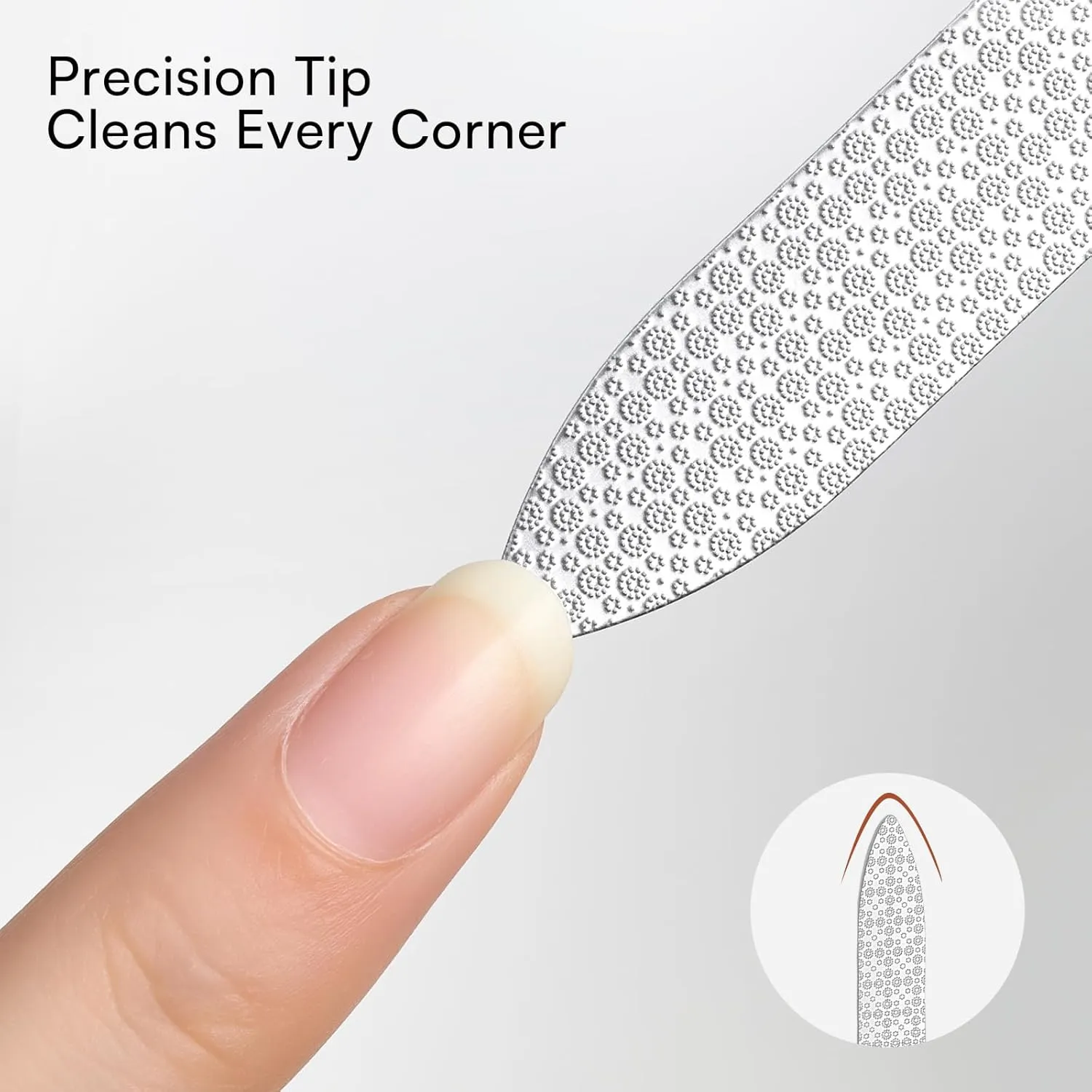 Makartt Metal Nail File metallnagelfilar 2-pack