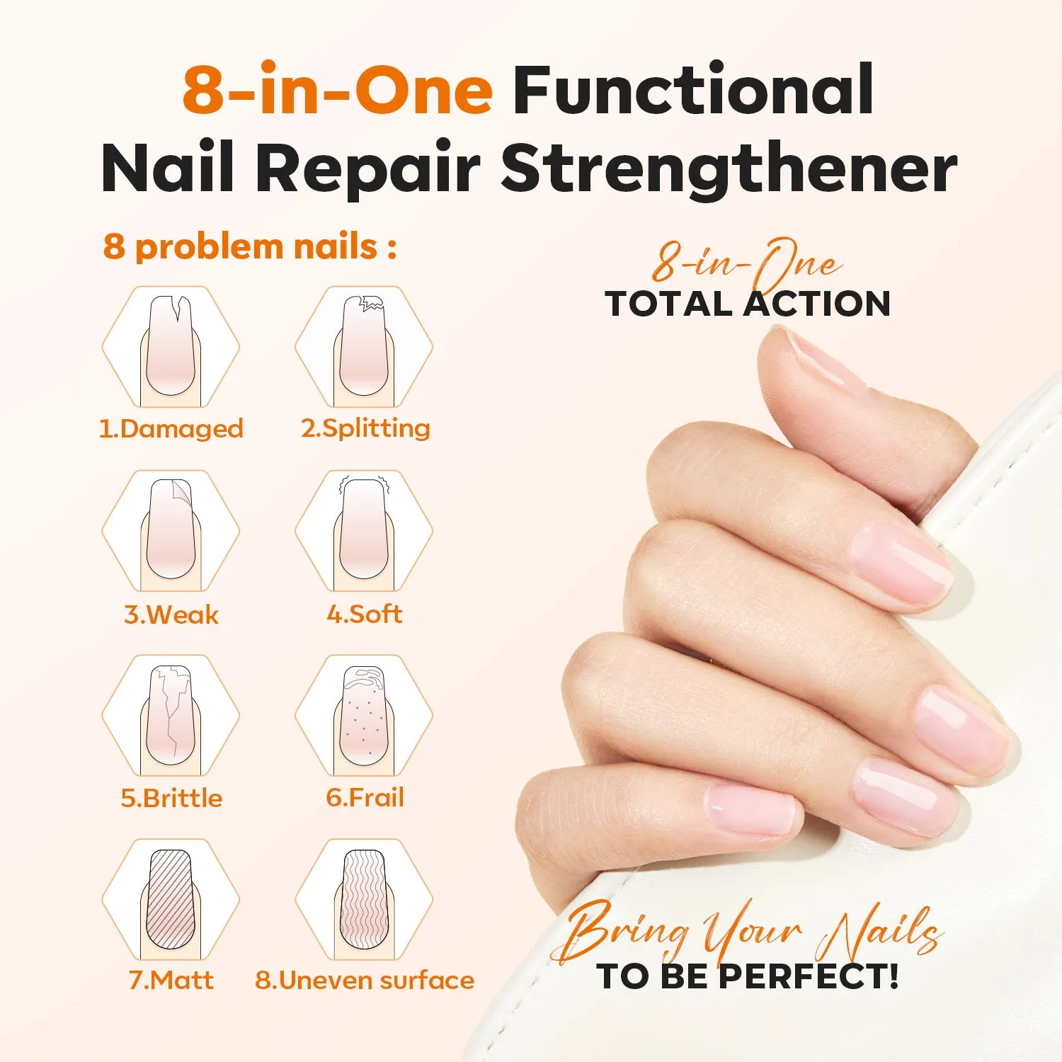 Modelones Nail Foundation nagelgel clear sheer 15 ml clear
