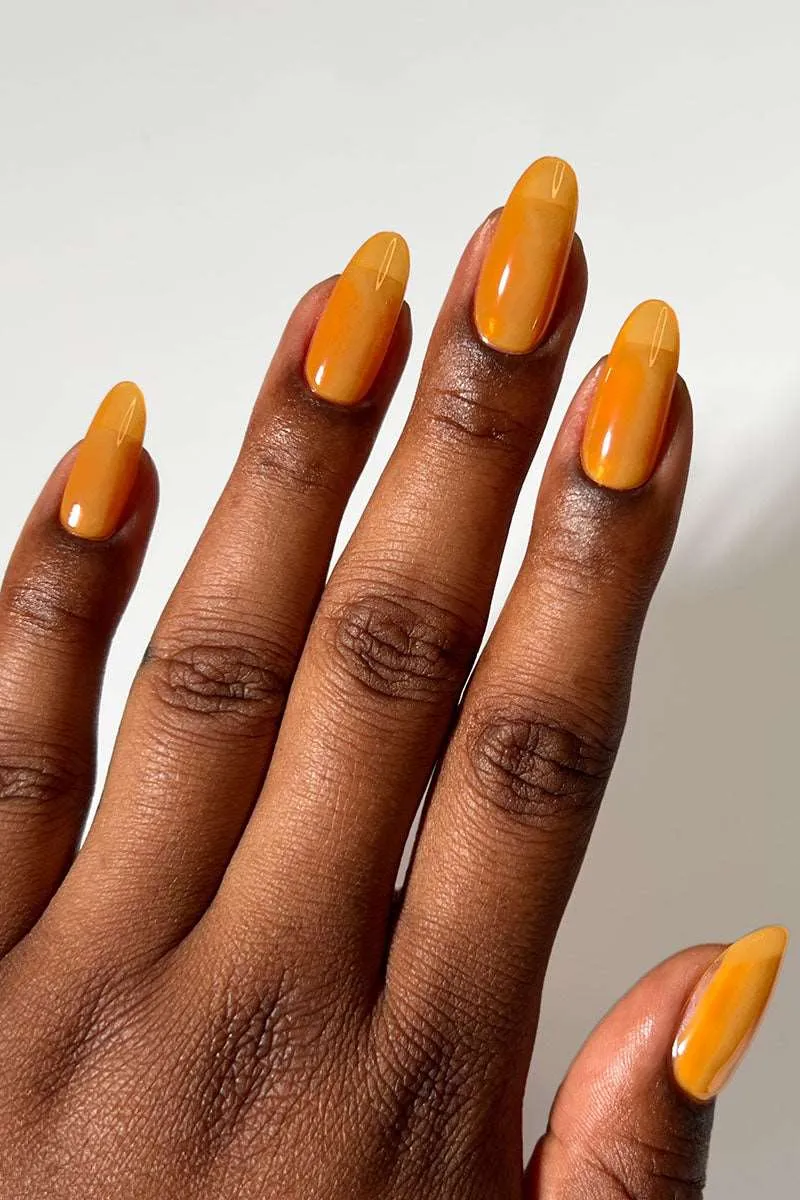 Cirque Colors Mustard Jelly nagellack jelly gul