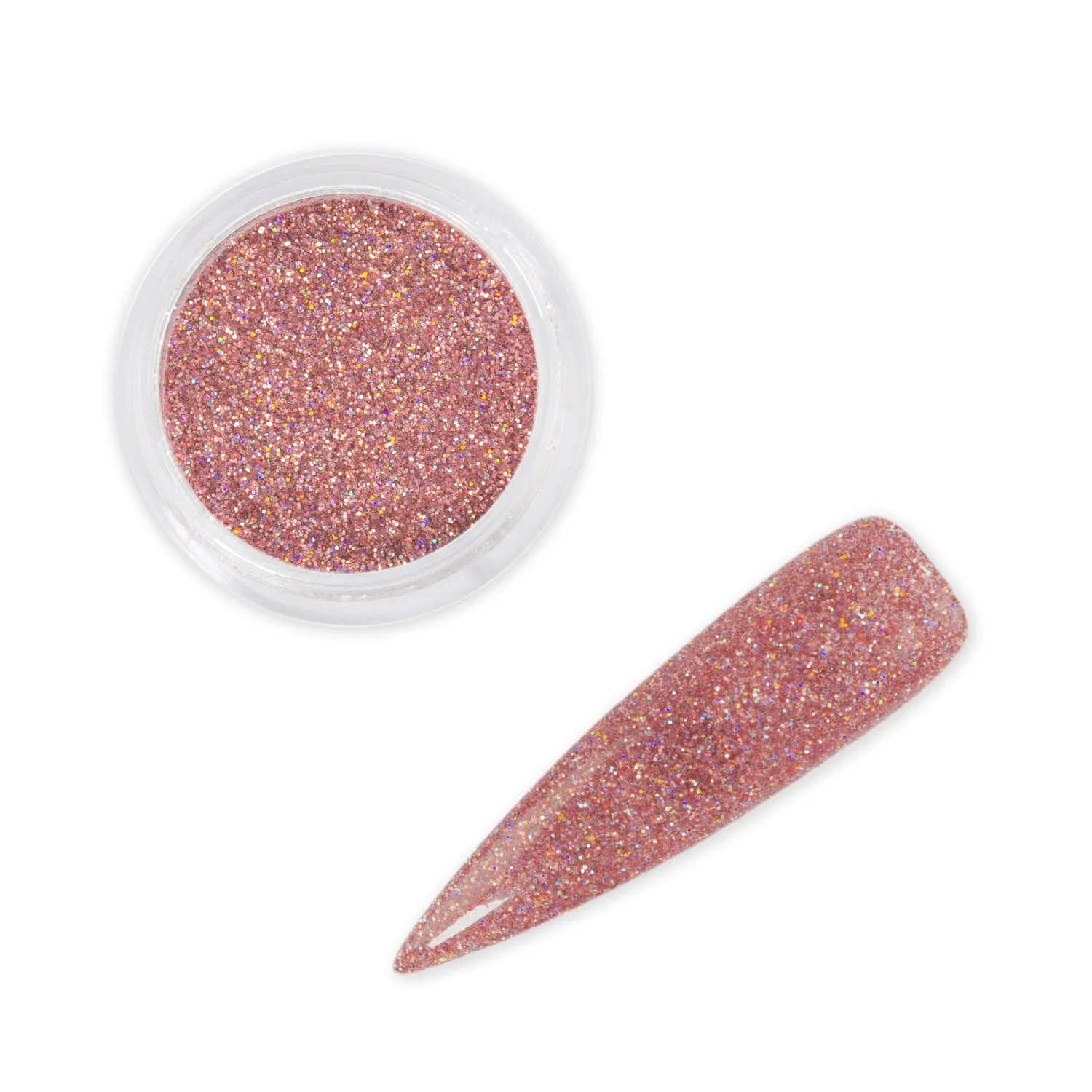 Iz Beauty Fairy Wings nagelglitter rosa holografisk 6g