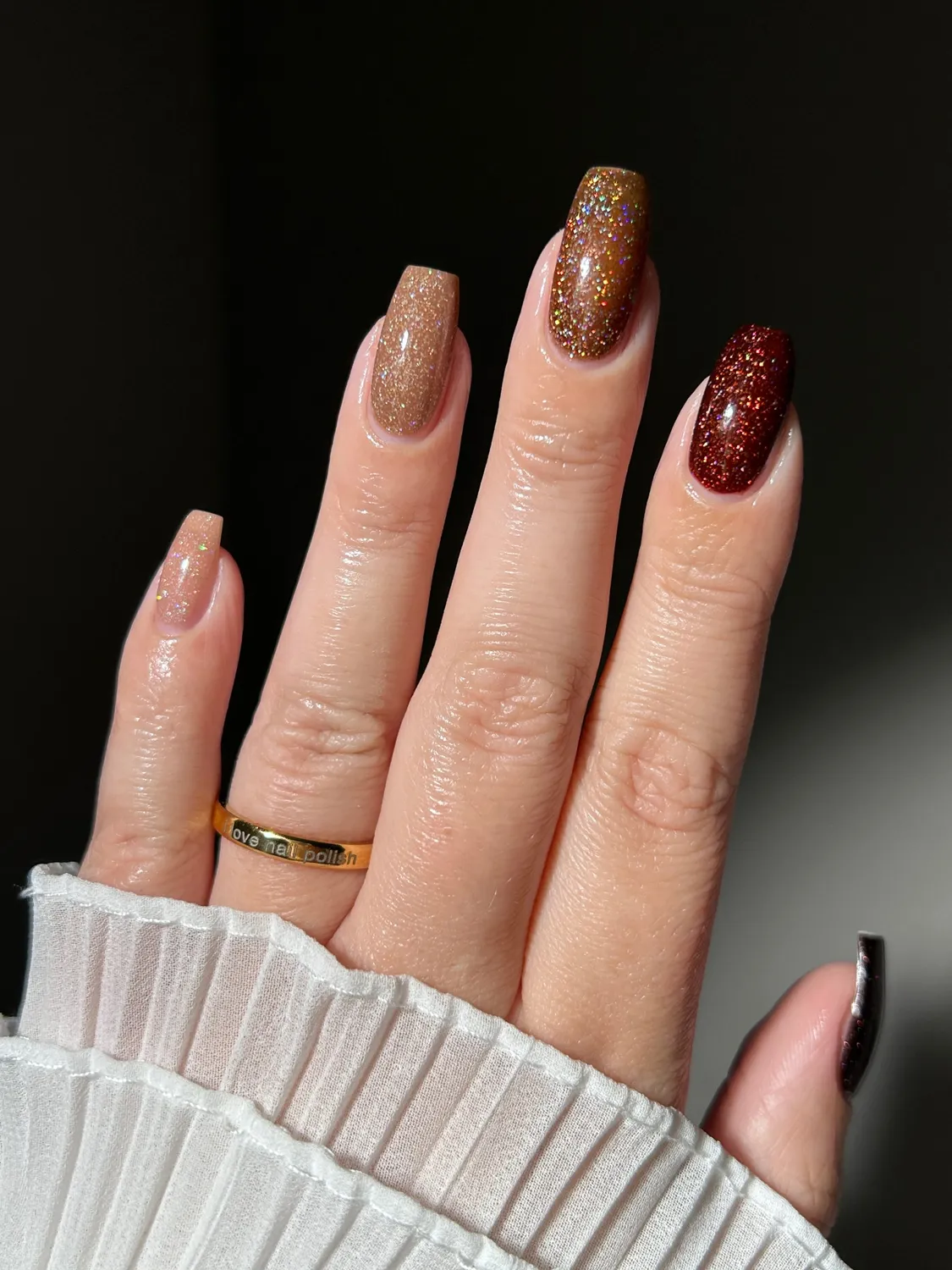 ILNP Holo Jelly Cafe nagellackset 5-pack kaffe