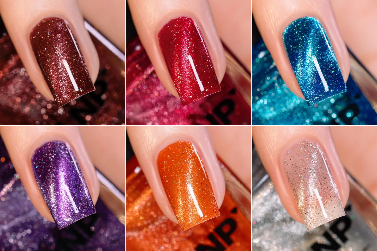 ILNP POP! Collection nagellack magnetisk 6-pack