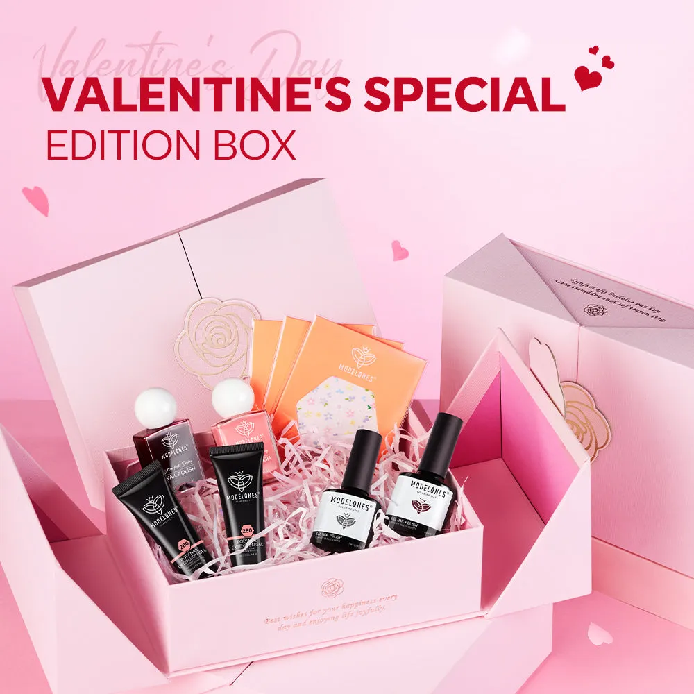 Modelones Cupid's Kiss polygel 6-pack rosa kit