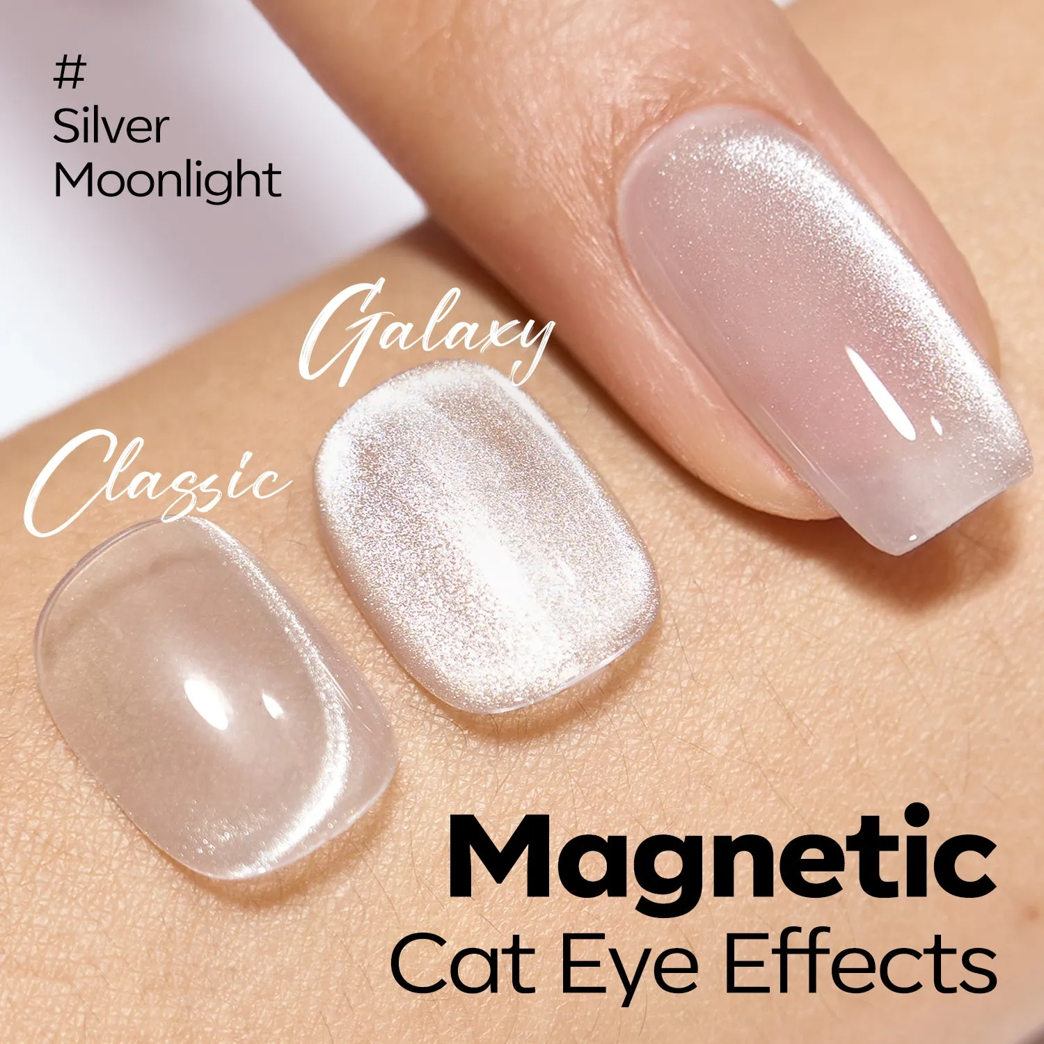Modelones Cat Eye buildergel 28 g magnetisk effekt