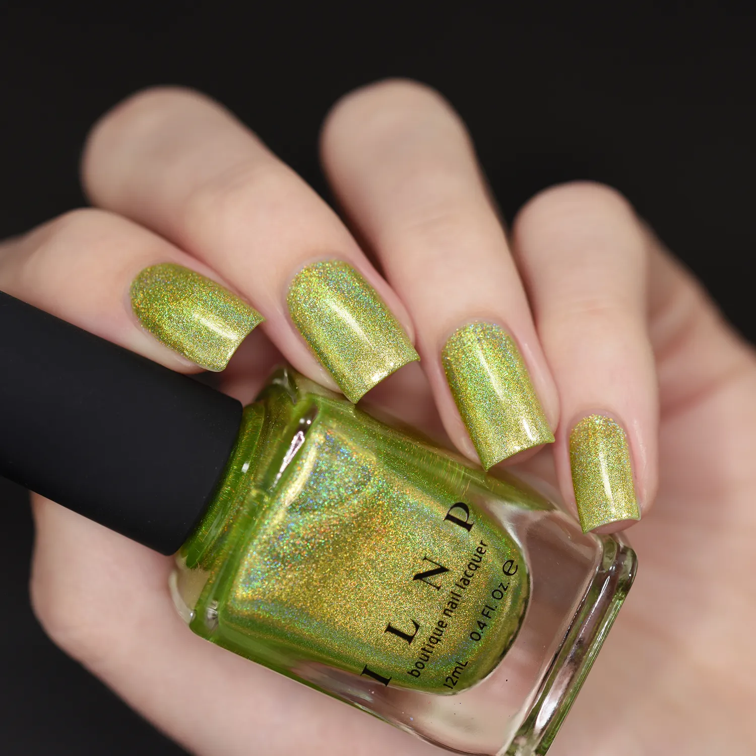 ILNP Sundance nagellack gult holografiskt