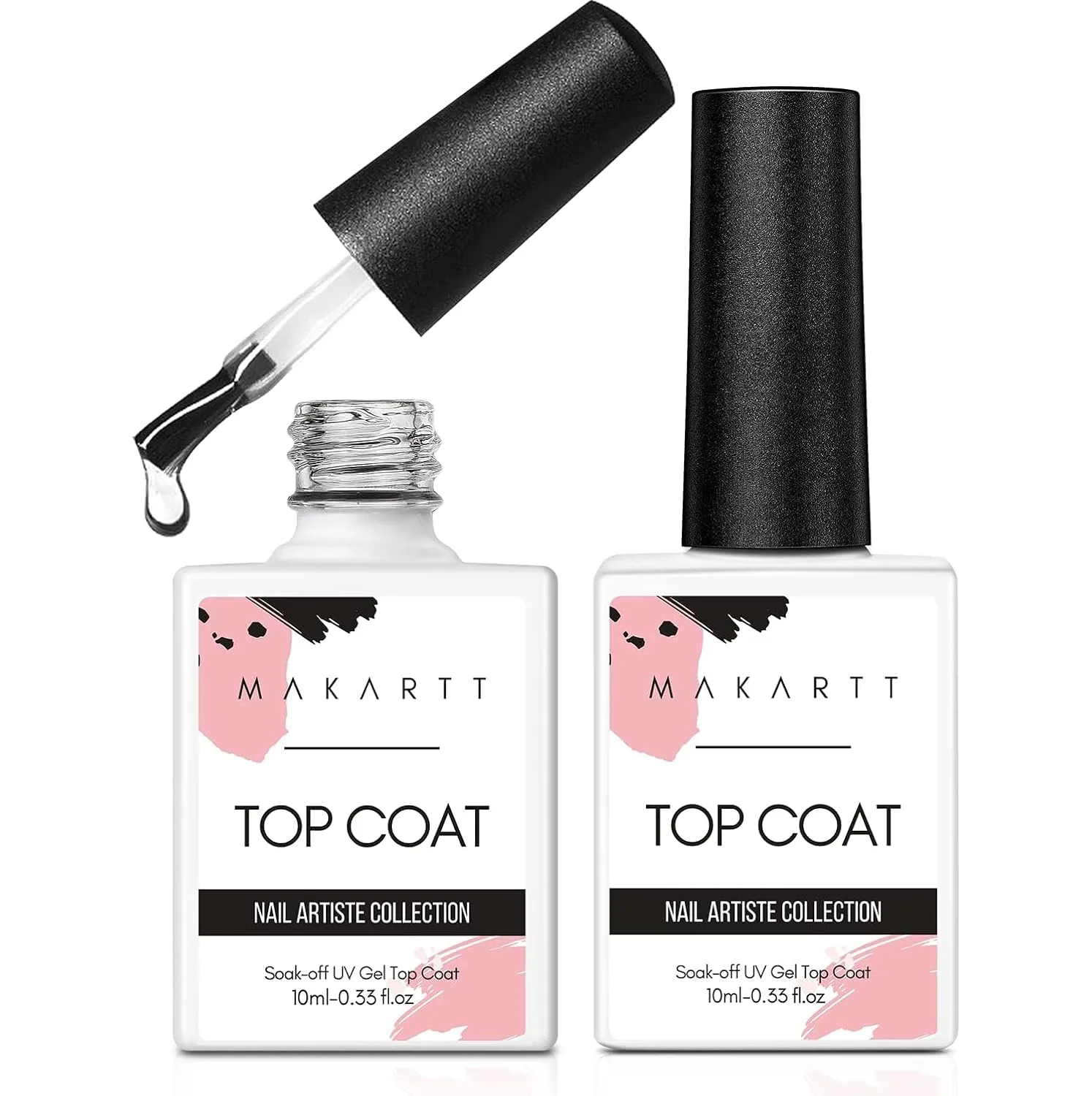 Makartt Base & Top Coat Set bas- och topplack 2-pack glans