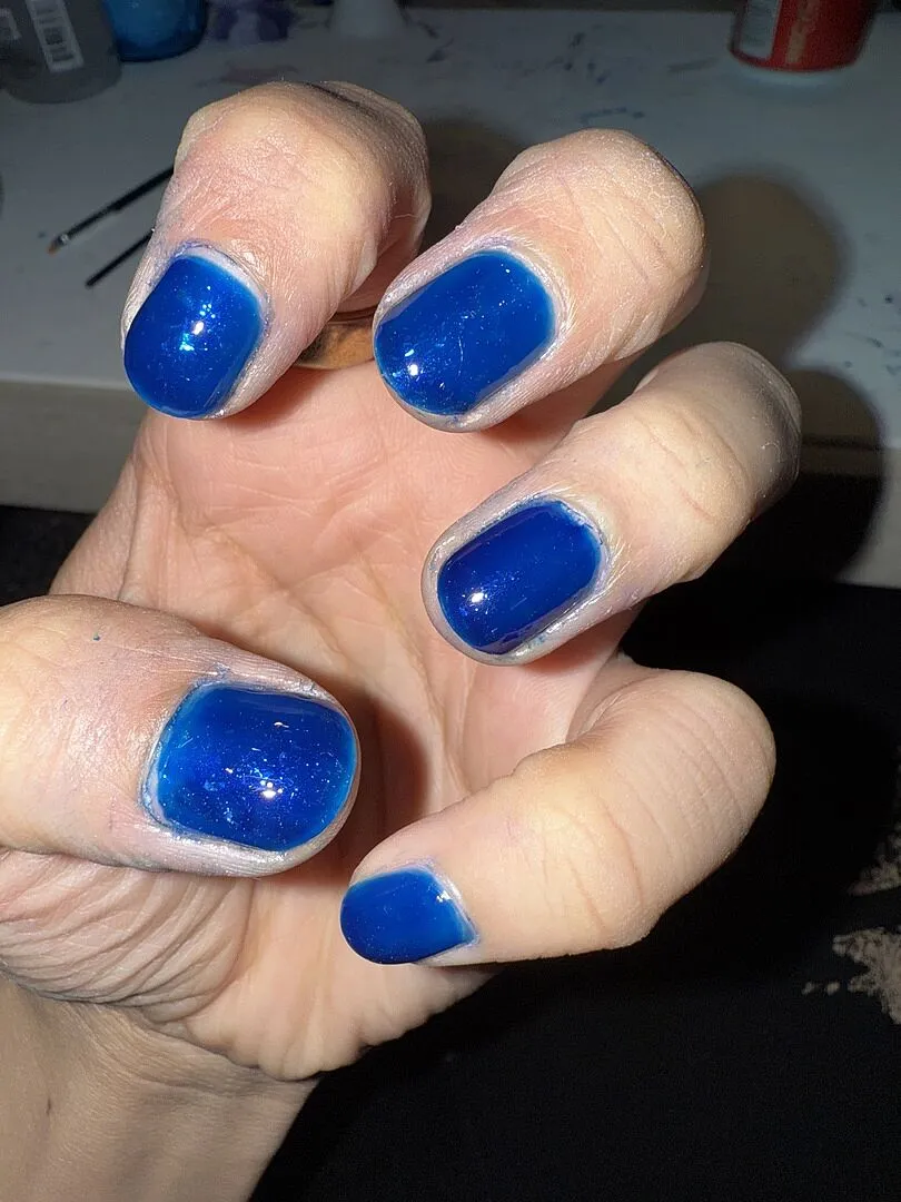 Cirque Colors Cobalt Jelly nagellack koboltblå jelly